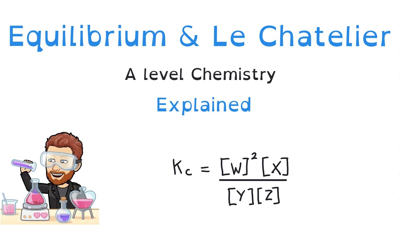 Equilibria and Le Chatelier | A level Chemistry