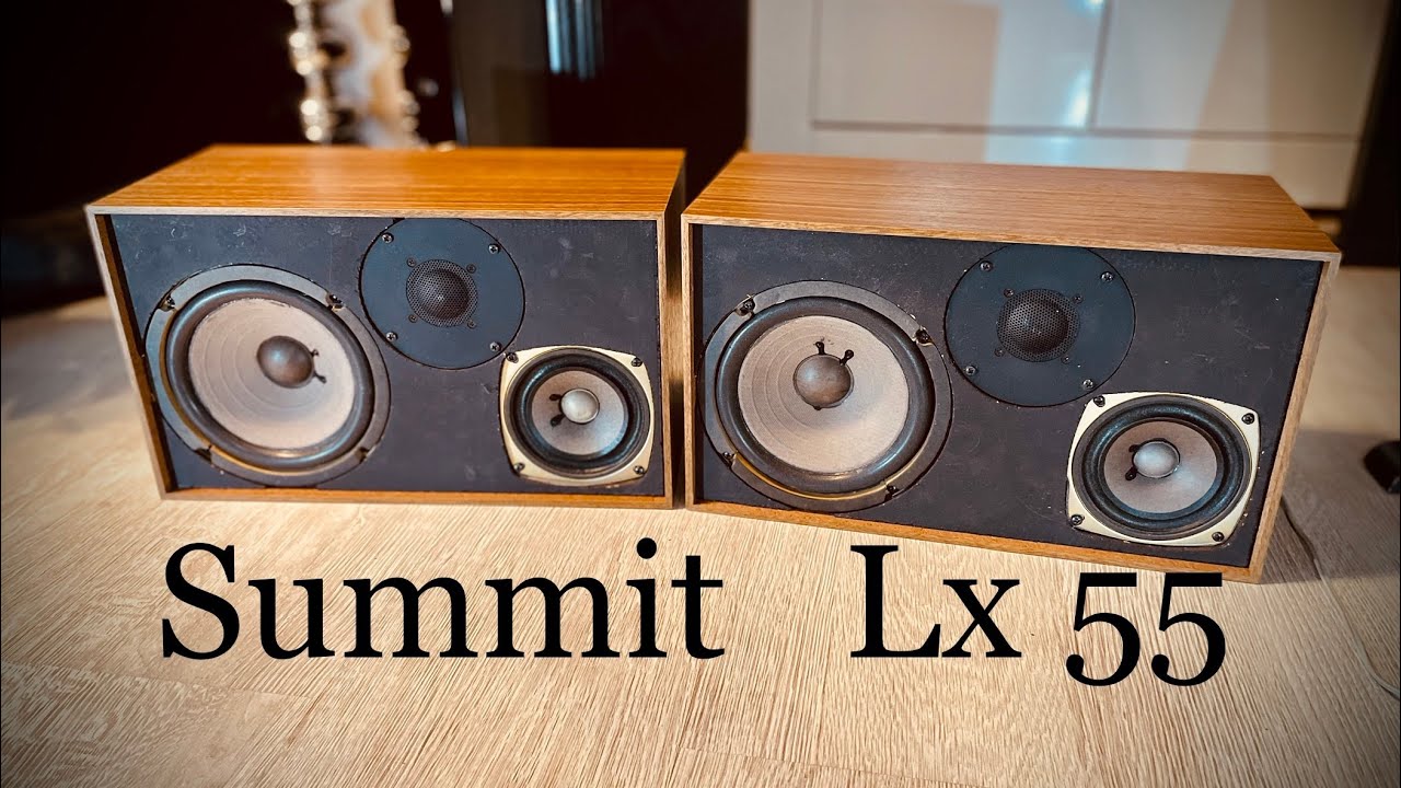 hans g. hennel summit lx 55 speakers Lautsprecher kolumny ...test demo...