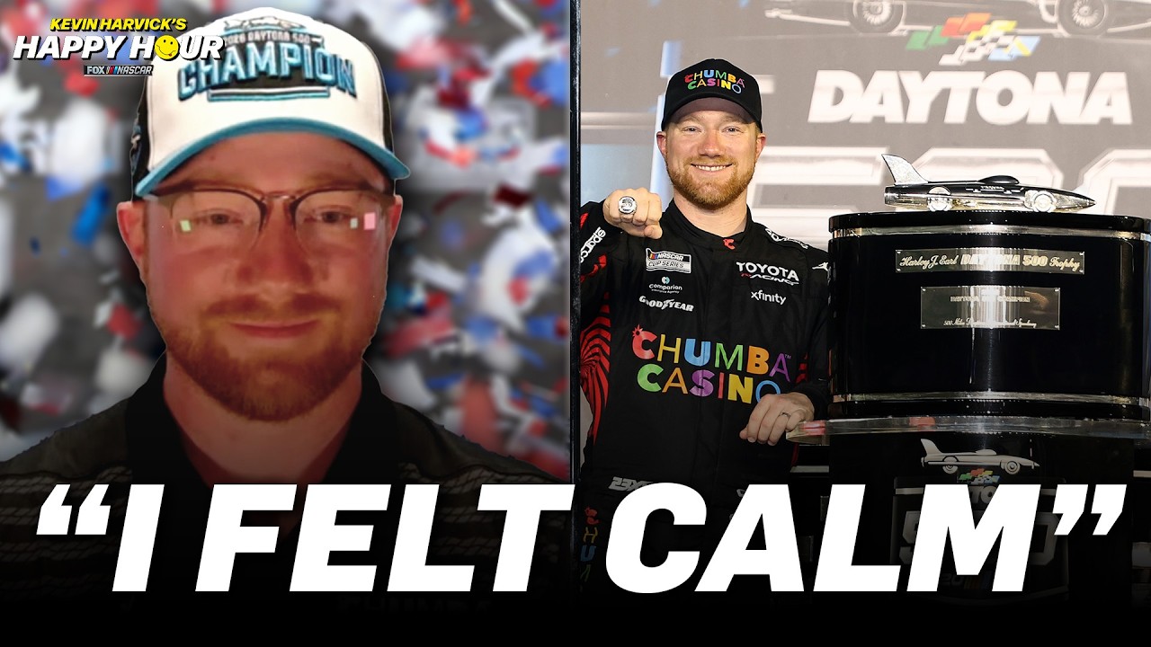 Tyler Reddick Breaks Down the WILD Daytona 500 Finish With Kevin Harvick