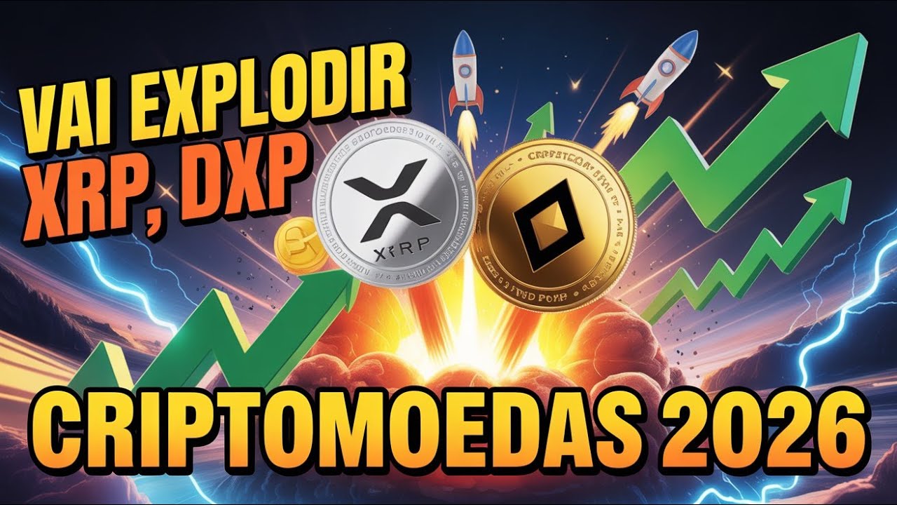 🚨EM QUAL CRIPTOMOEDA INVISTIR EM 2026 $$$$$