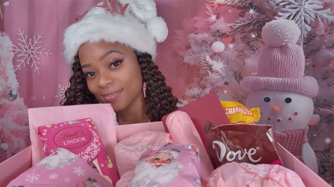 ASMR | 🩷🎄 Secret Santa Gift Exchange Collab With 