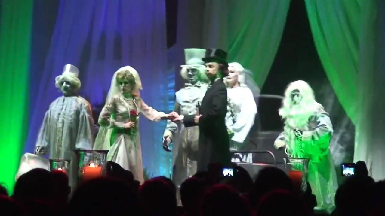 Haunted Mansion 40th Anniversary dinner show at Disneyland