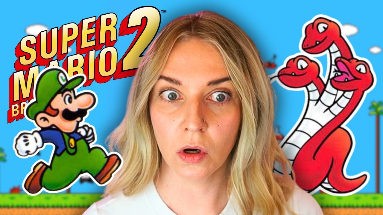 First Time Playing Super Mario Bros. 2 and Luigi Was a HUGE Mistake…
