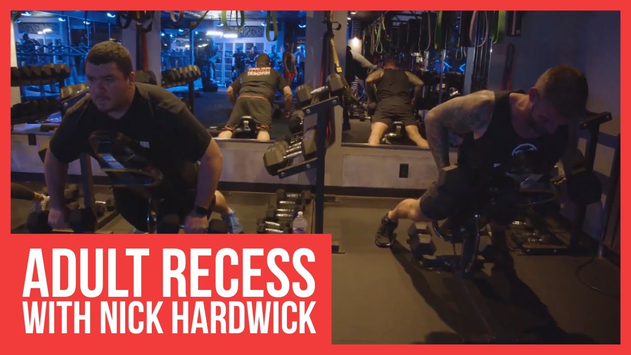Adult Recess with Nick Hardwick at Renegade Fitcamp in San Diego