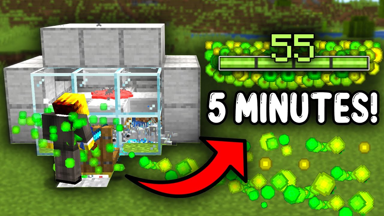 САМАЯ ПРОСТАЯ ферма опыта Minecraft Java 1.21+!