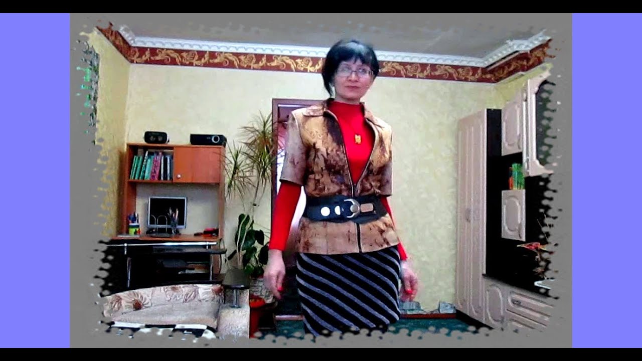 Вяжем юбку по диагонали