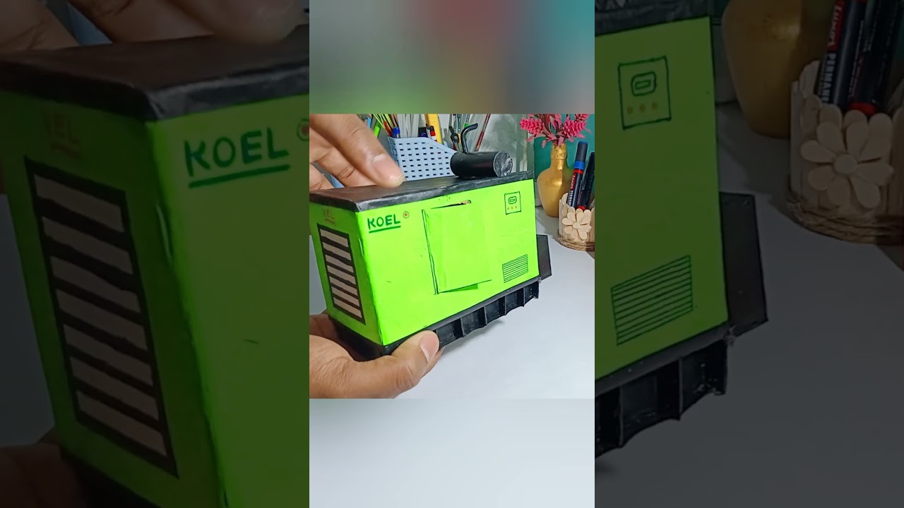 Mini Dg generator 125 kvA.    #automobile #craftideas  #diy #shortsvideo #vairalshort