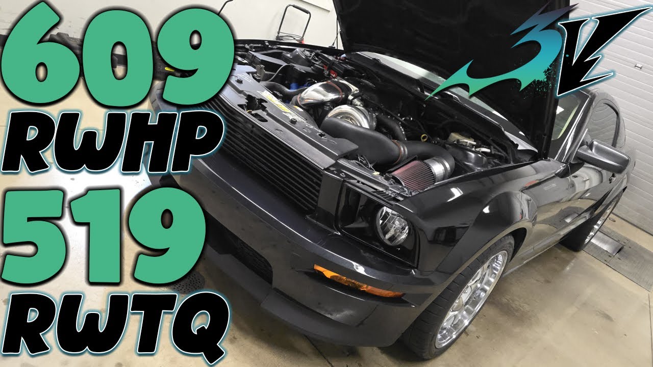 609 RWHP (3V 2005 MUSTANG) Brenspeed Paxton Supercharger Package and B302 Engine all cammed out