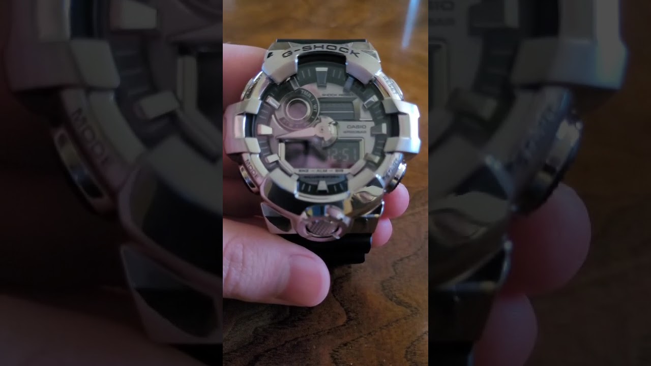 All the function of Casio G-shock Design GM700-1A