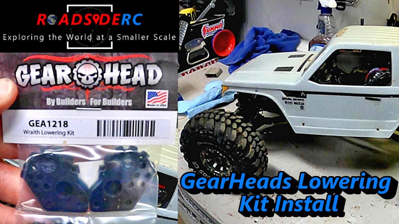 Axial Wraith GearHead Lowering Kit Install