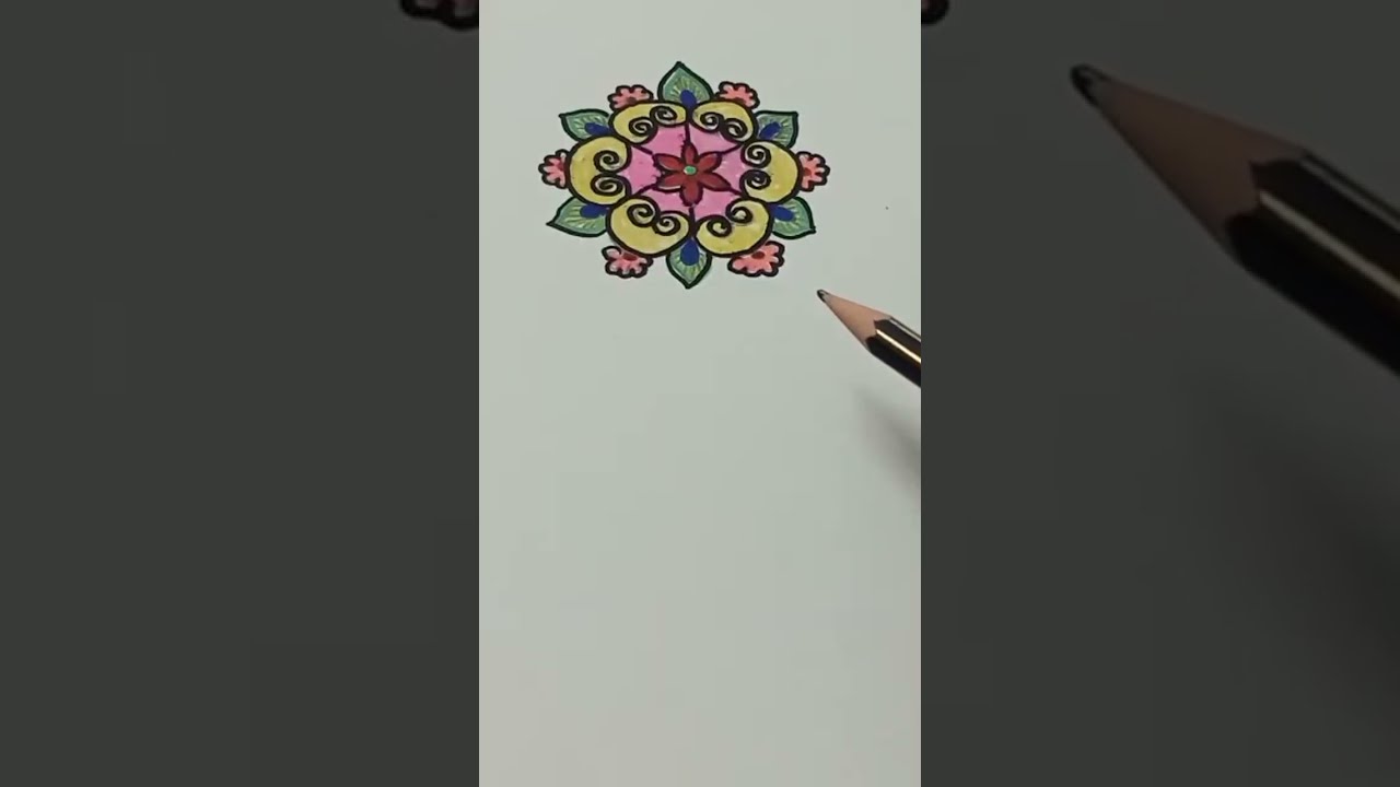 rangoli designs with dot pulli kolam