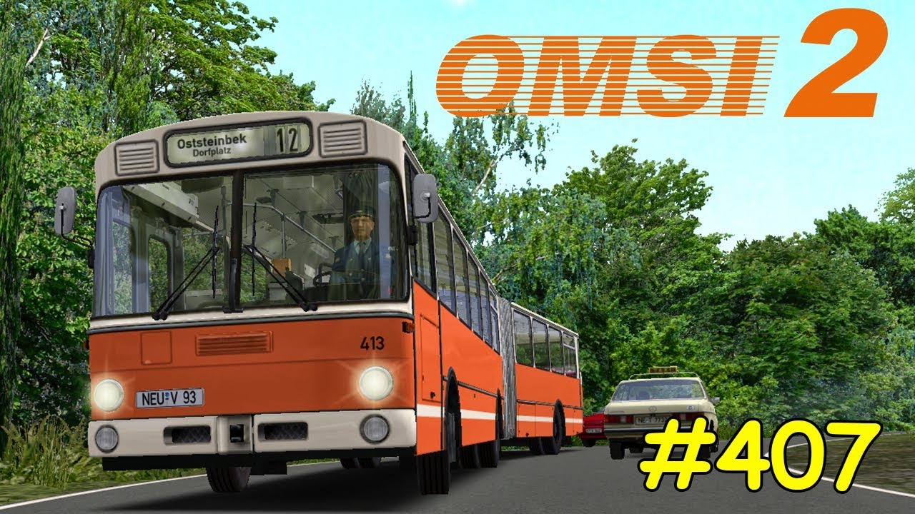 Let's Play OMSI 2 Teil 407 - Linie 12 Vermuntsee Bergbahn – Oststeinbek Dorfplatz [Steinkirchen]