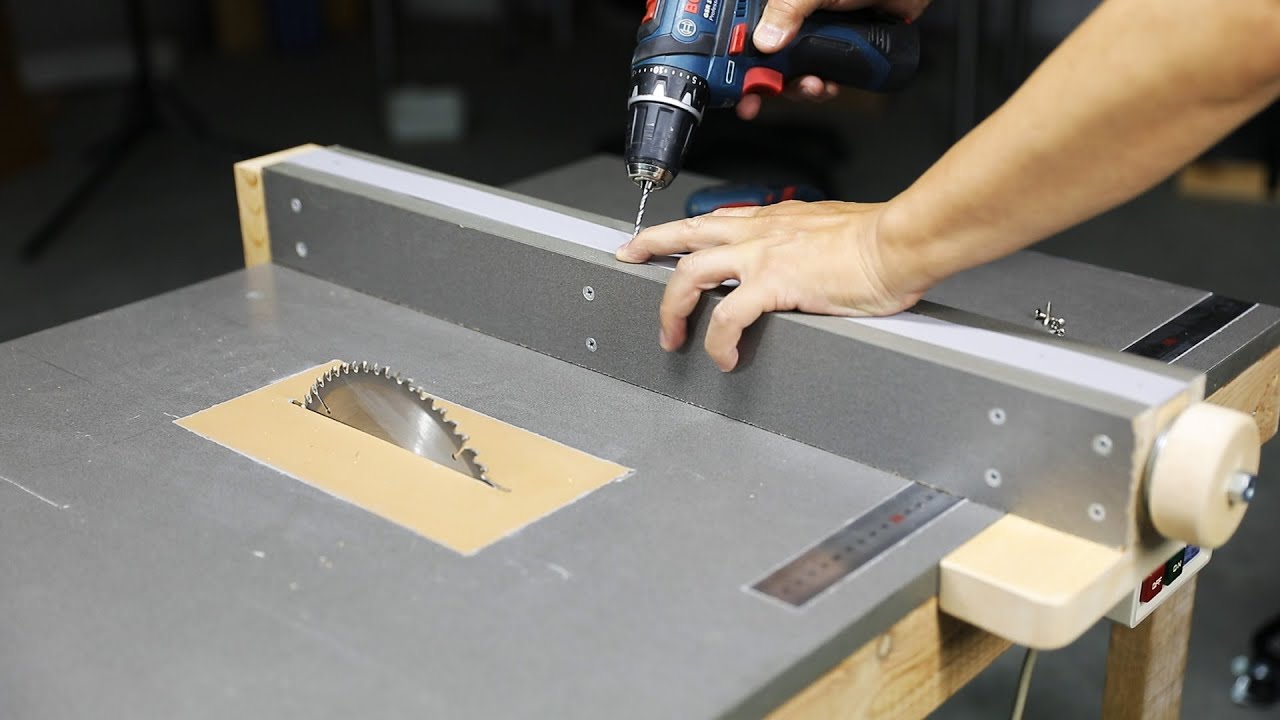Table Saw & Toggle Fence│DIY