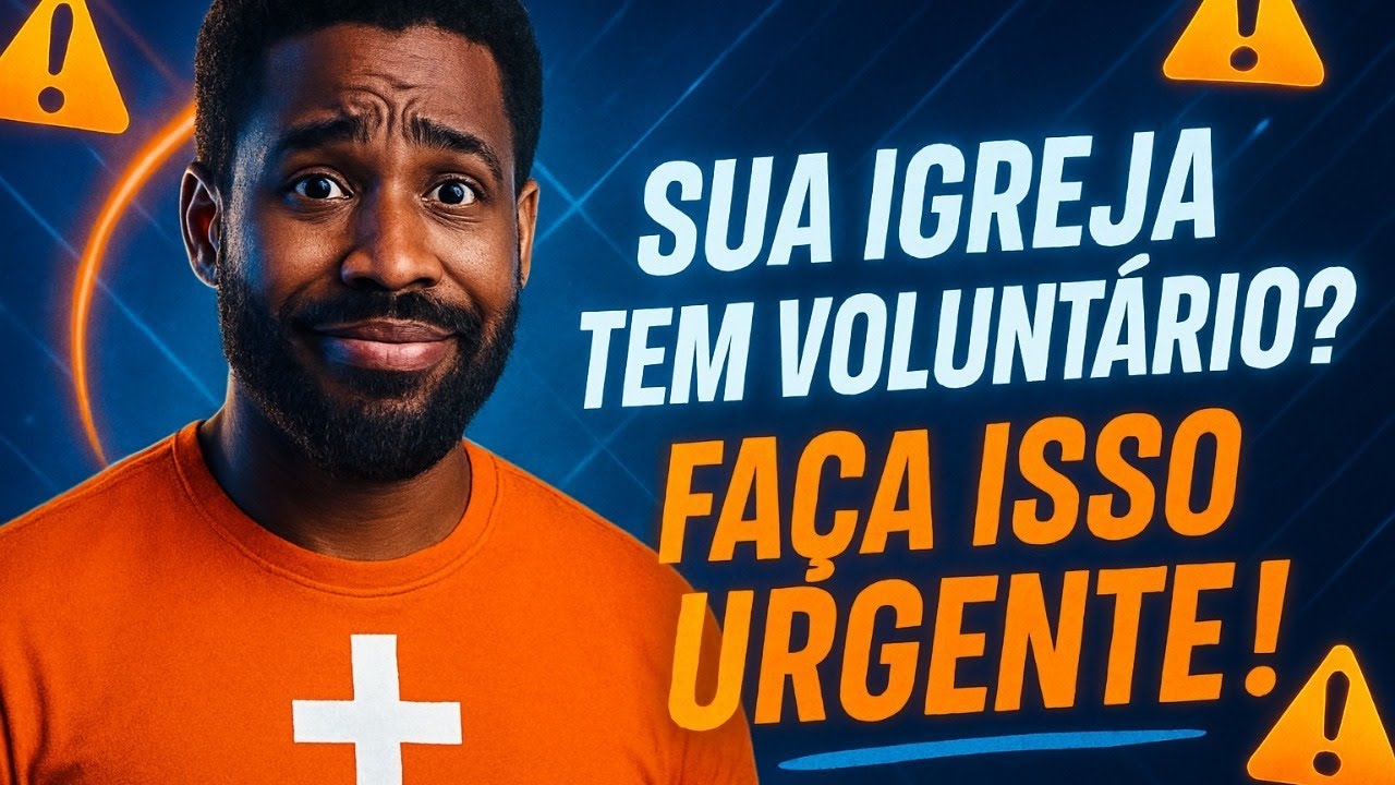 Técnica infalível p/ ENGAJAR VOLUNTÁRIOS na igreja!