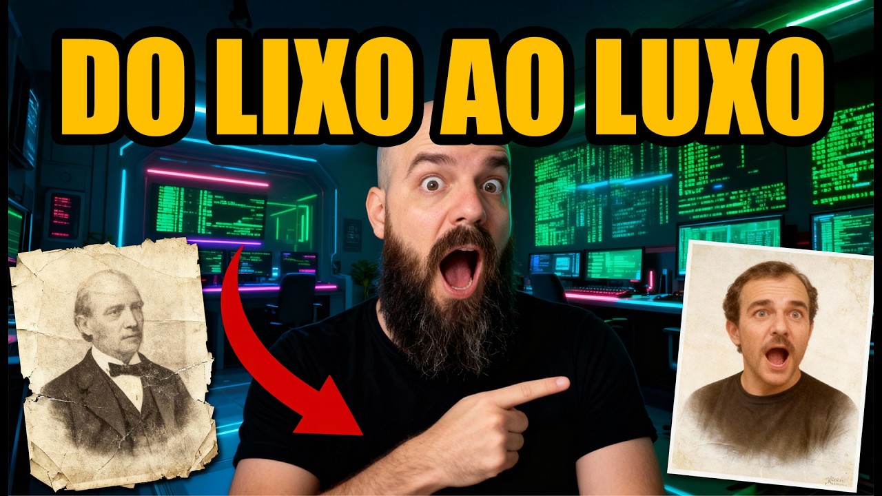 Como Restaurar Fotos Antigas com IA? Nano Banana e Seedream