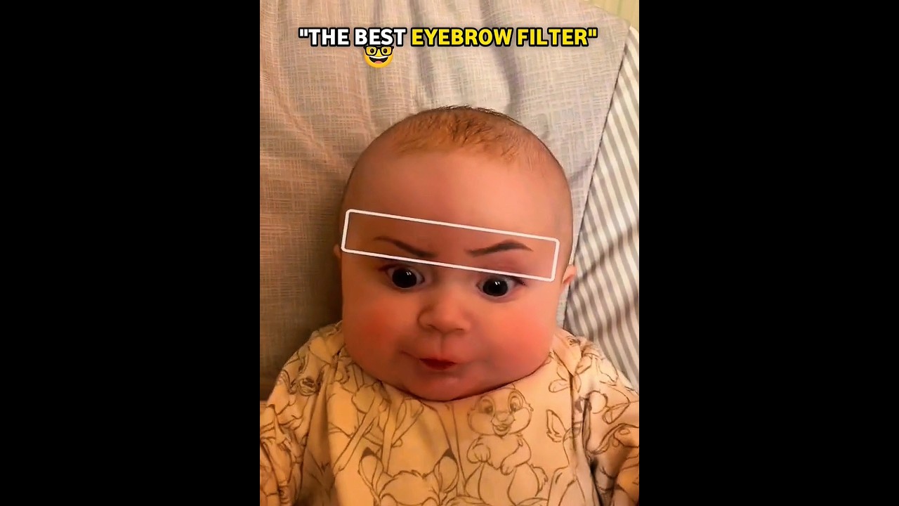 The Best Eyebrow Filter 😳✨