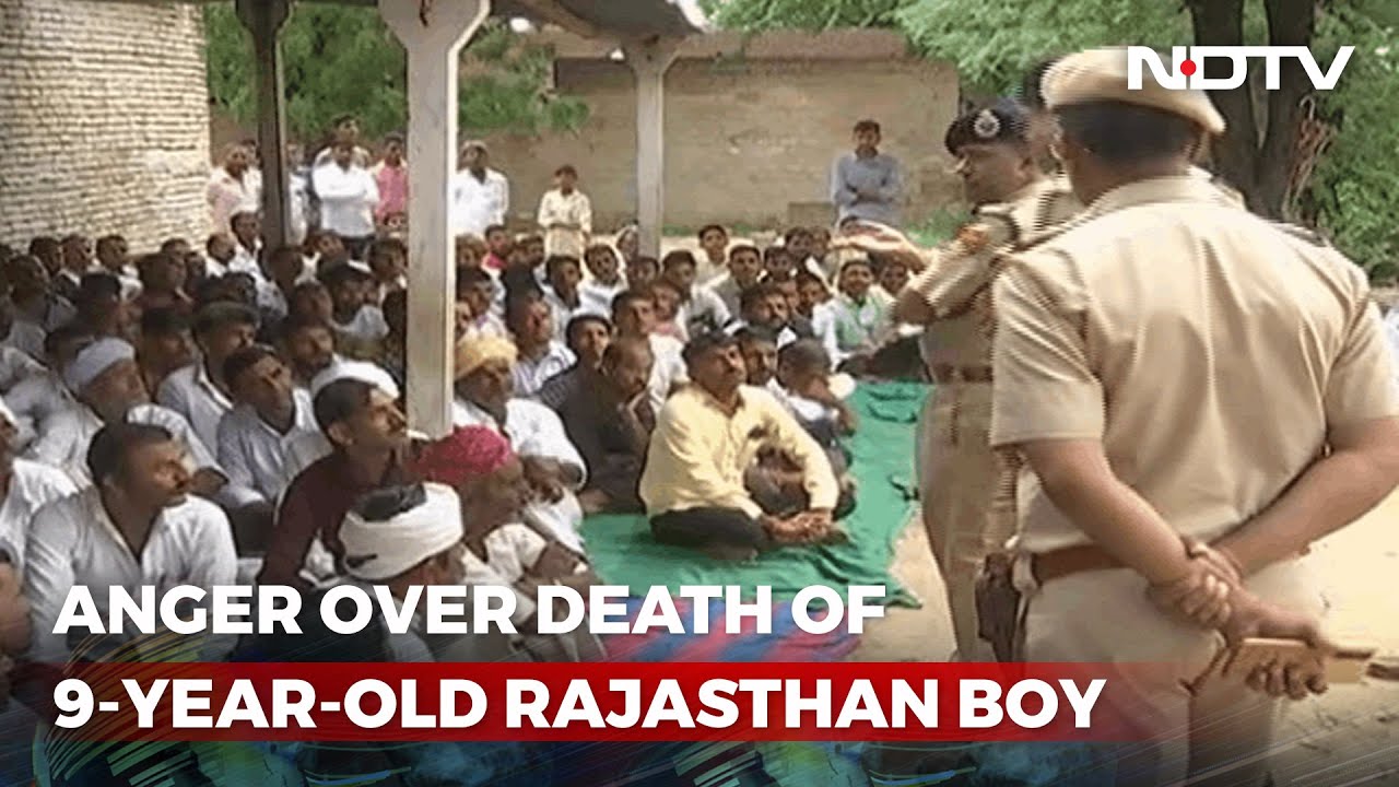 Anger Over Death Of 9-Year-Old Boy In Rajasthan