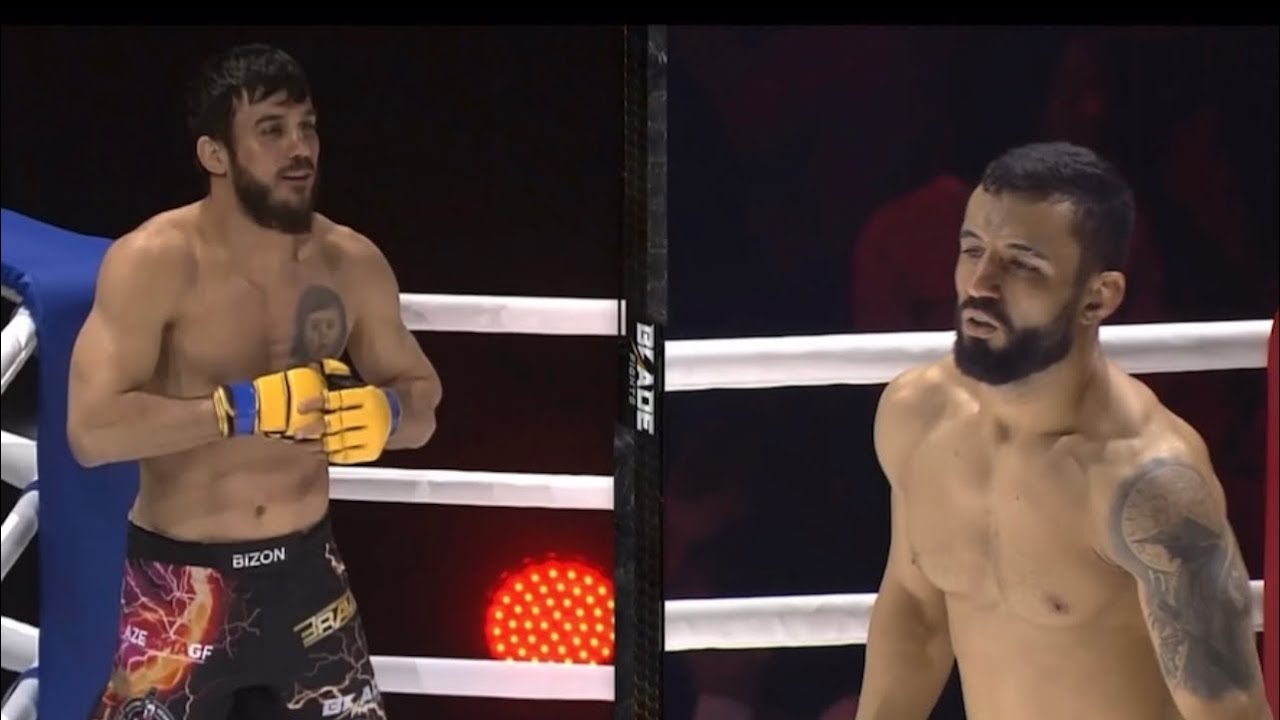 Agshin Babayev Azerbaijan🇦🇿 VS Ariston Franca  Brazil🇧🇷 2 KO TKO 2023 BLADE FİGHTERS #mma