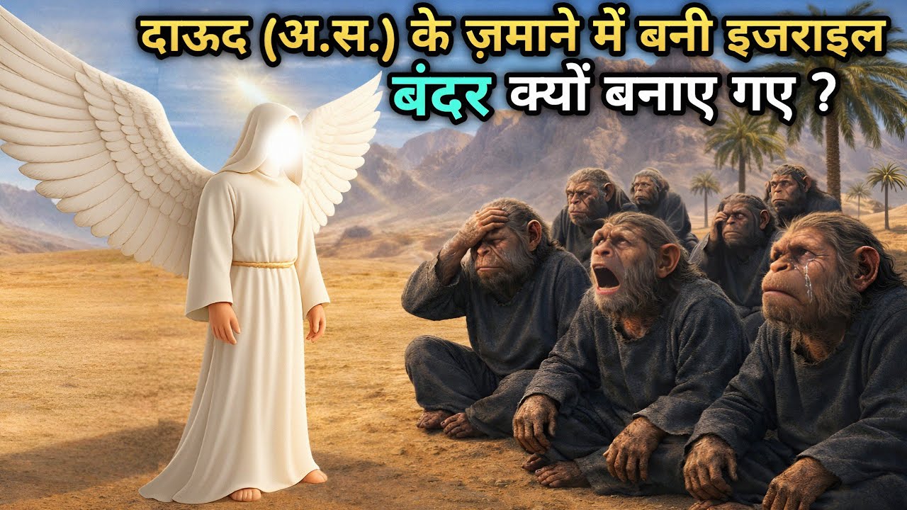 Hazrat Dawood (A.S) Ki Qaum Bandar Kaise Bani? | हज़रत दाऊद (A.S) का वाकिया | Hidayat-e-Islam 