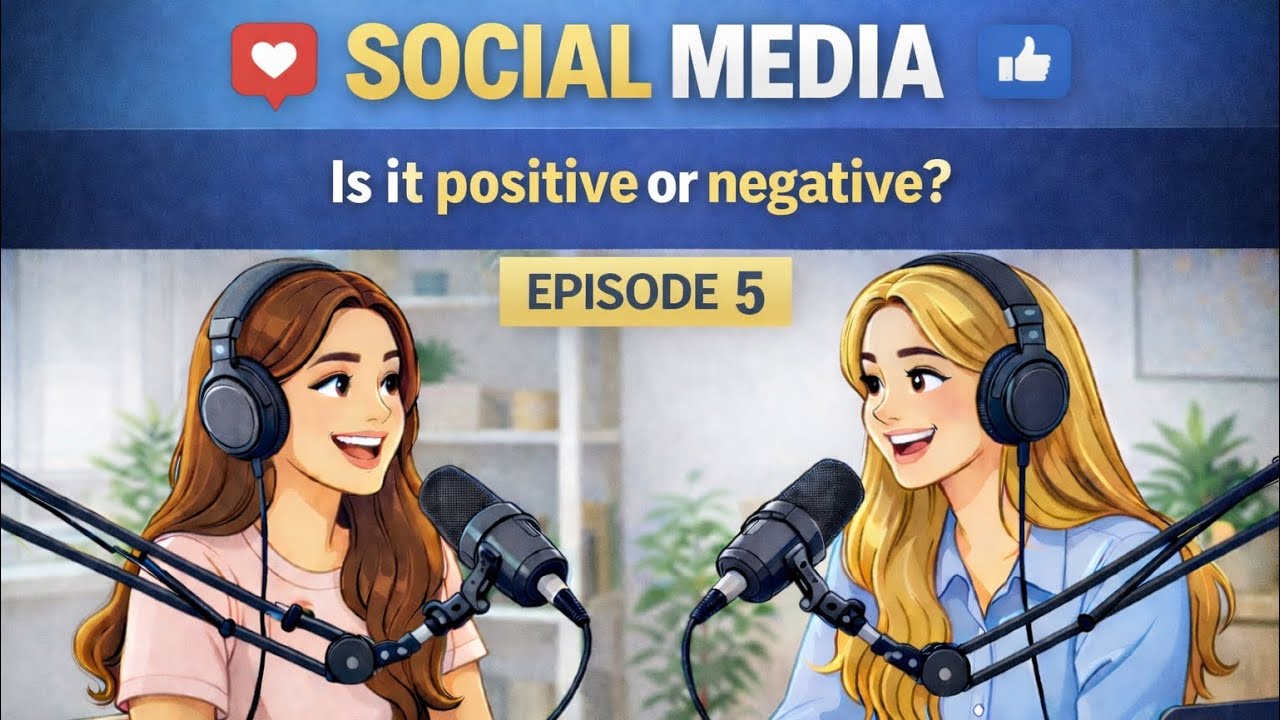 Learn English & Boost Confidence: Social Media Life Lessons 💙