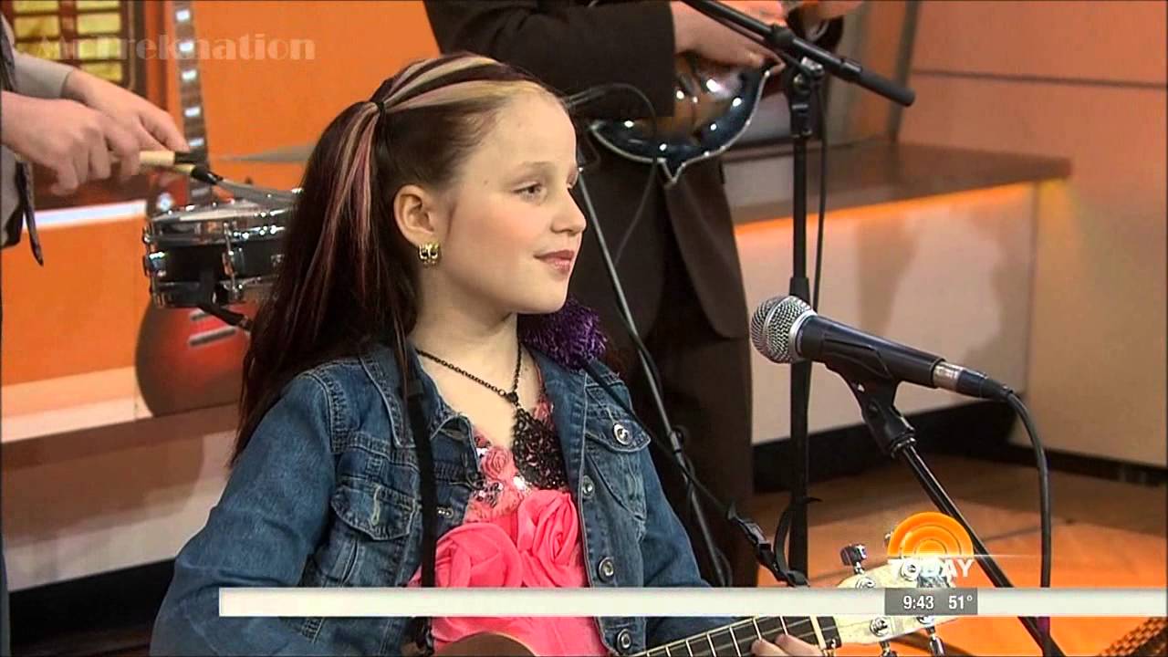 Emily Sunshine Hamilton - Performs On The Today Show 3- 28-14