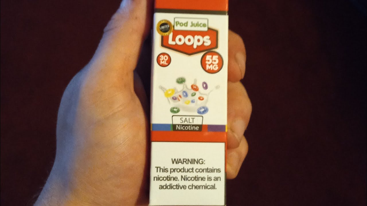 Loops (Fruit Loops) - E - Liquid Flavor - REVIEW! | POD JUICE