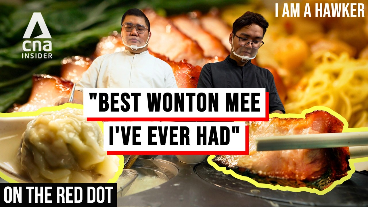 Singapore's Michelin Bib Gourmand Hawkers: Chef Kang's Noodle House Wonton Noodles | On The Red Dot
