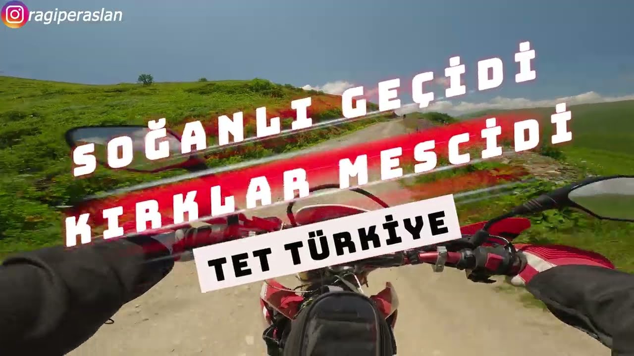 SOĞANLI GEÇİDİ - KIRKLAR MESCİDİ HONDA CRF 250L - 4K