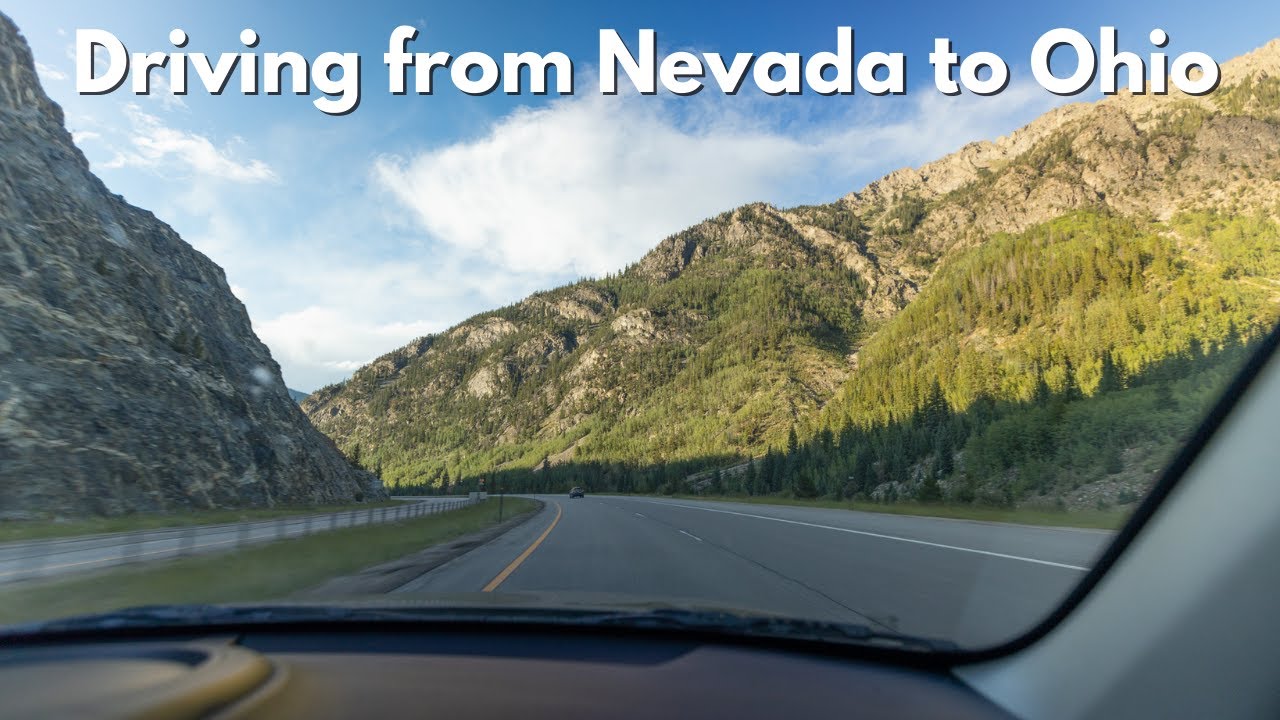 ROAD TRIP ACROSS THE US pt 1 // Nevada to Ohio in 3 DAYS!