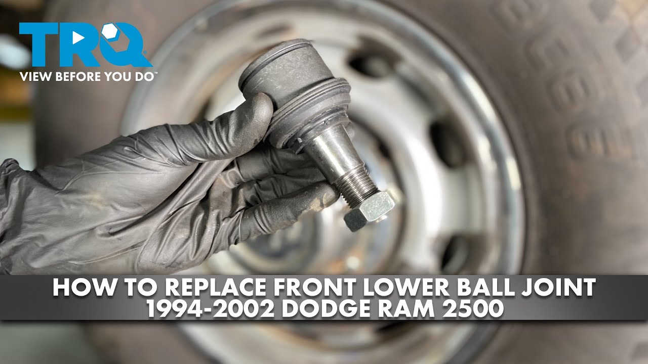 How to Replace Front Lower Ball Joint 1994-2002 Dodge Ram 2500