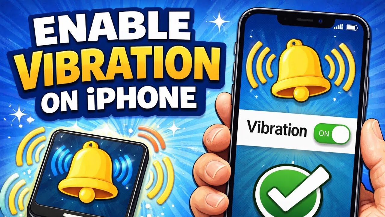 How To Turn on Vibration on iPhone