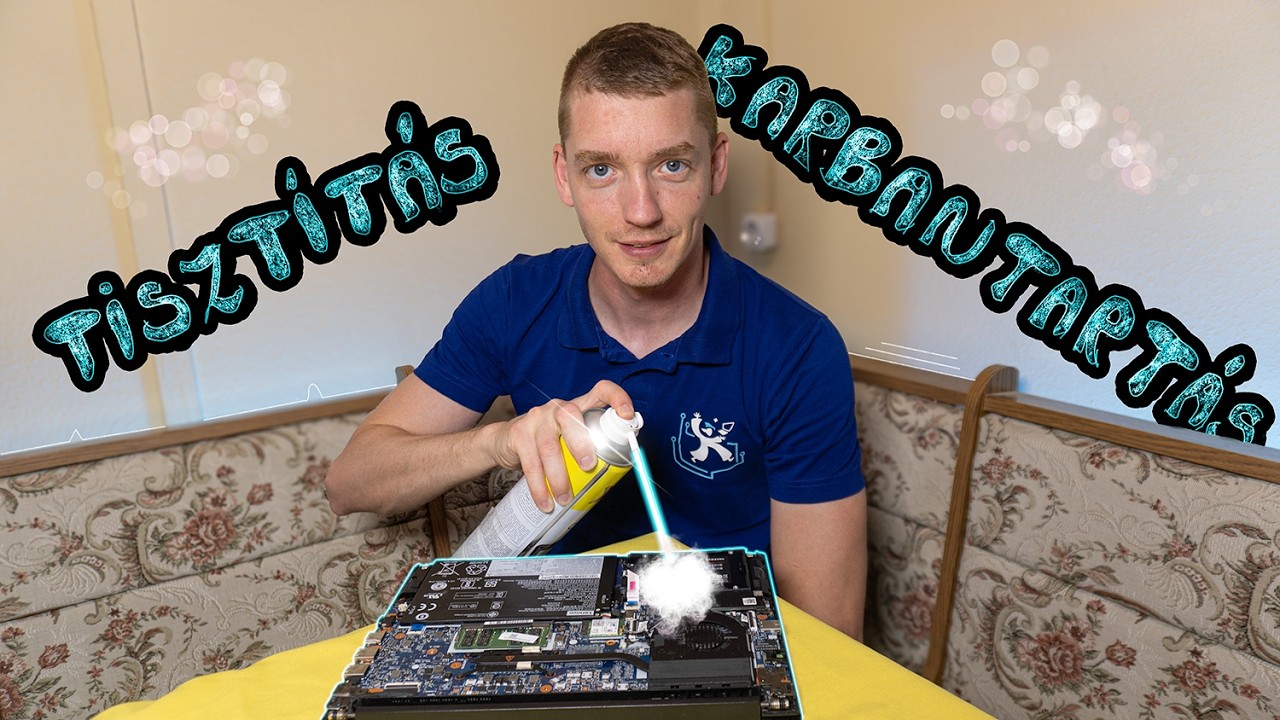 Laptop tisztítás és karbantartás | Lépésről-Lépésre