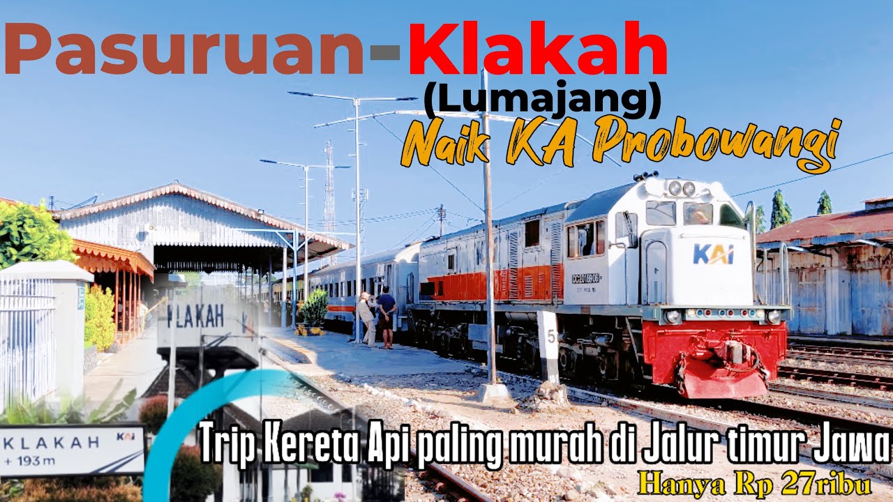 Trip Pasuruan-Lumajang naik KA Probowangi, Kereta Api paling murah di jalur timur Pulau Jawa