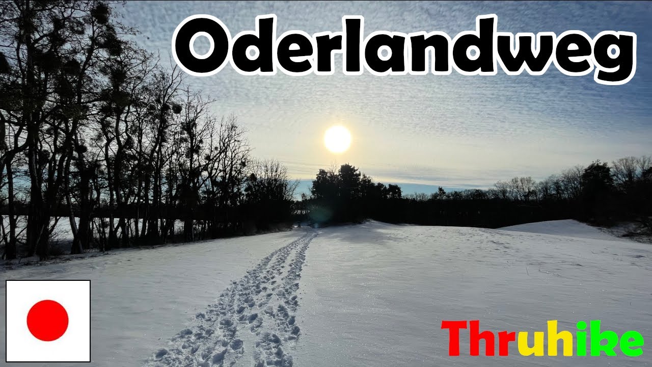 Oderlandweg Wanderung im Januar 2025 #wandernindeutschland