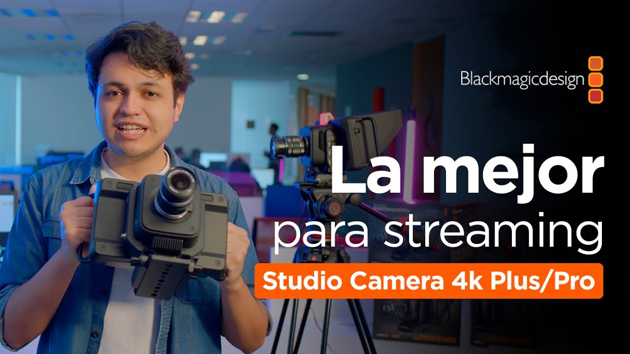 &iexcl;5 Razones de Por Qu&eacute; la Blackmagic Studio Camera 4k es la Mejor para Streaming!📹🔥 - Review Espa&ntilde;ol