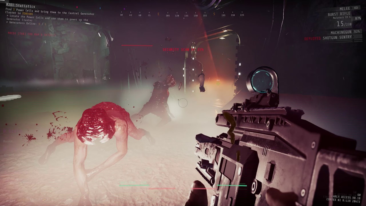 GTFO R2D1 Speedrun (06:19) (Cell duplicated)