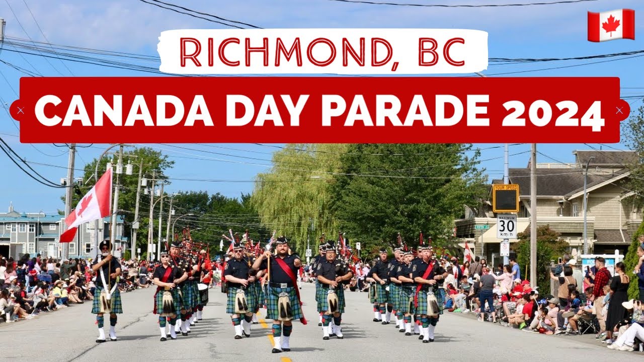221🇨🇦 Canada Day Parade 2024 at Richmond BC | Steveston Salmon Festival