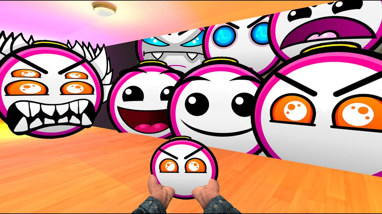 Saving PaintFace From Geometry Dash Emoji 