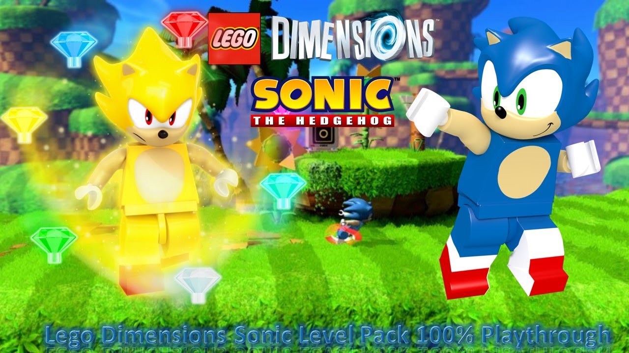 LEGO Dimensions Sonic Level Pack 100% Playthrough