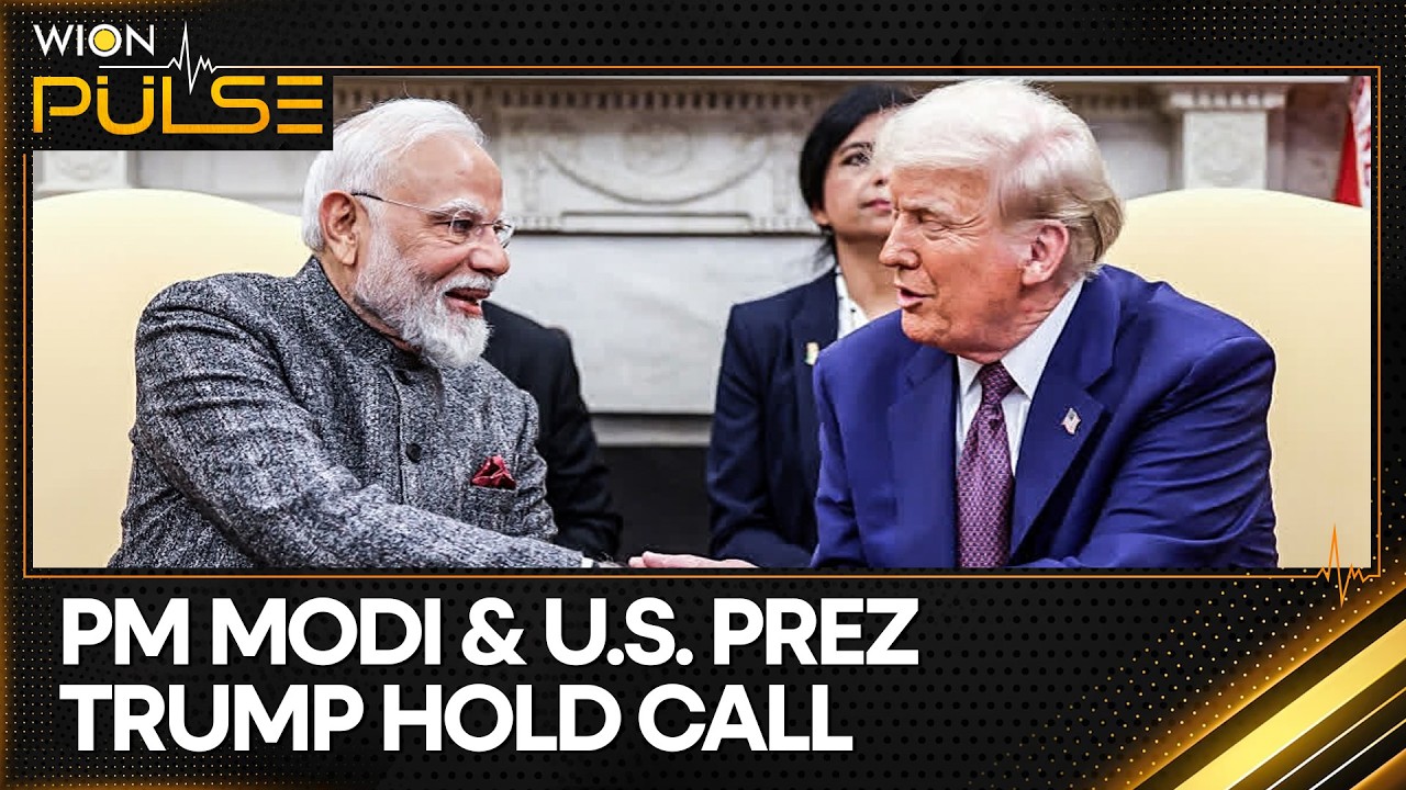 Trump-Modi Call Lasts for 40 Minutes, PM Modi & Trump Discuss Deals & Hormuz Strait | WION Pulse