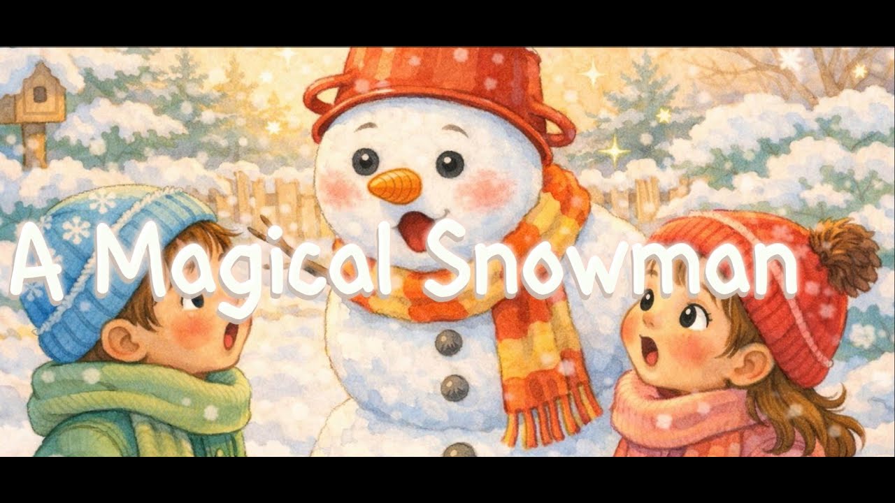 Snowman ❄️Bedtime Story for Kids