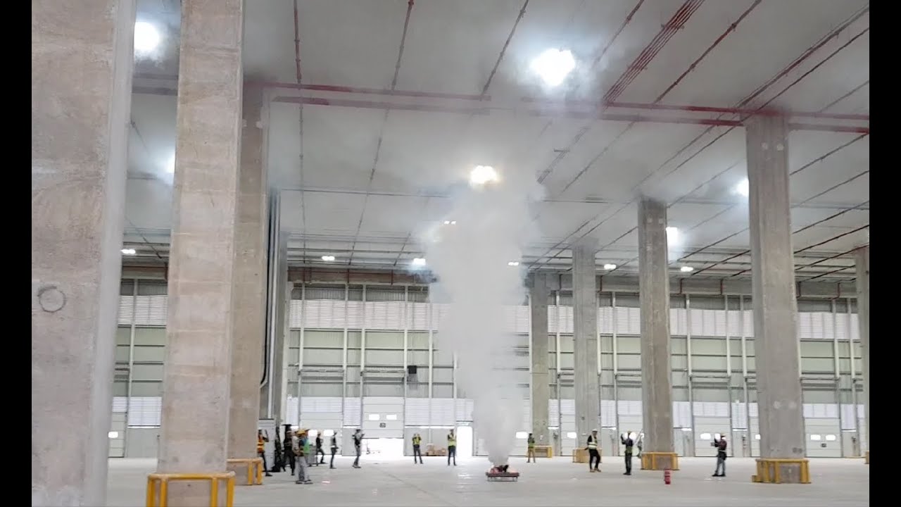 PTP Warehouse - Natural Smoke Ventilation System