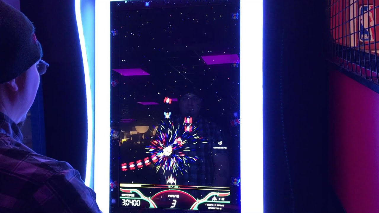 Let's Play Galaga Assault from Namco and Raw Thrills!