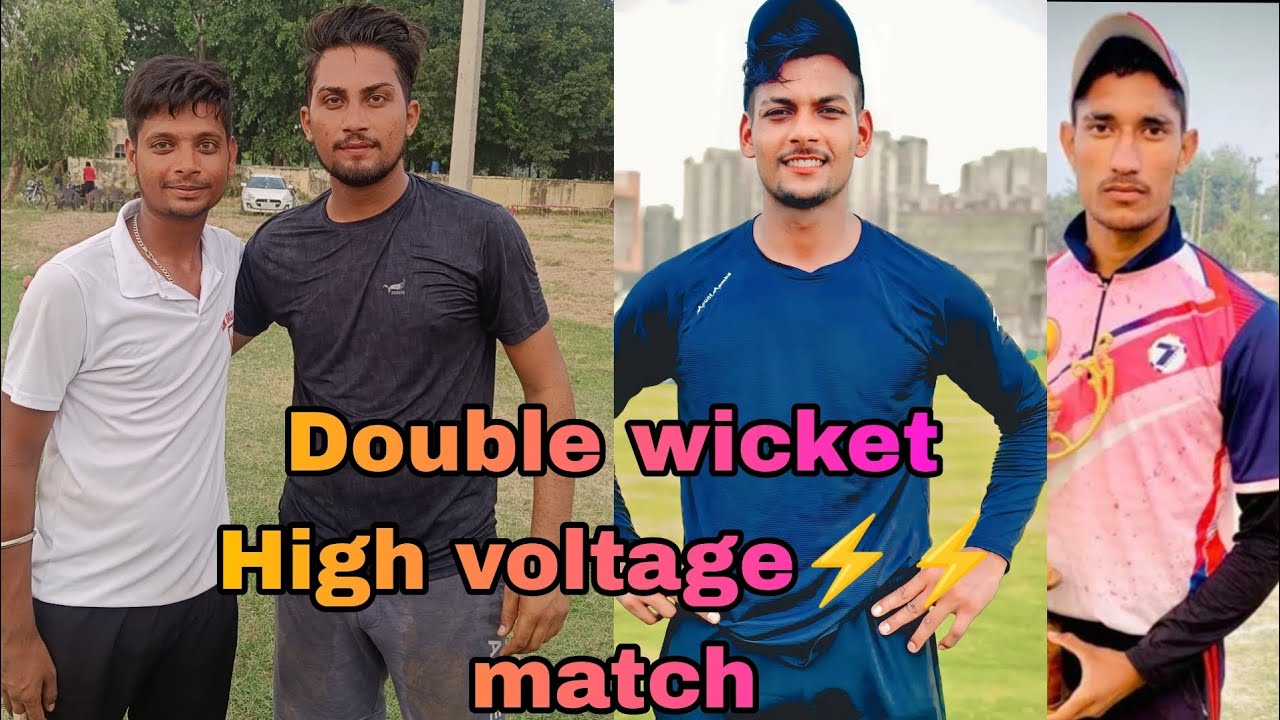#Rahul, kanajaat vs #gagan,baniya #double #wicket #match🔥😱🫡⚡ #8k per #match #highvoltage #trending
