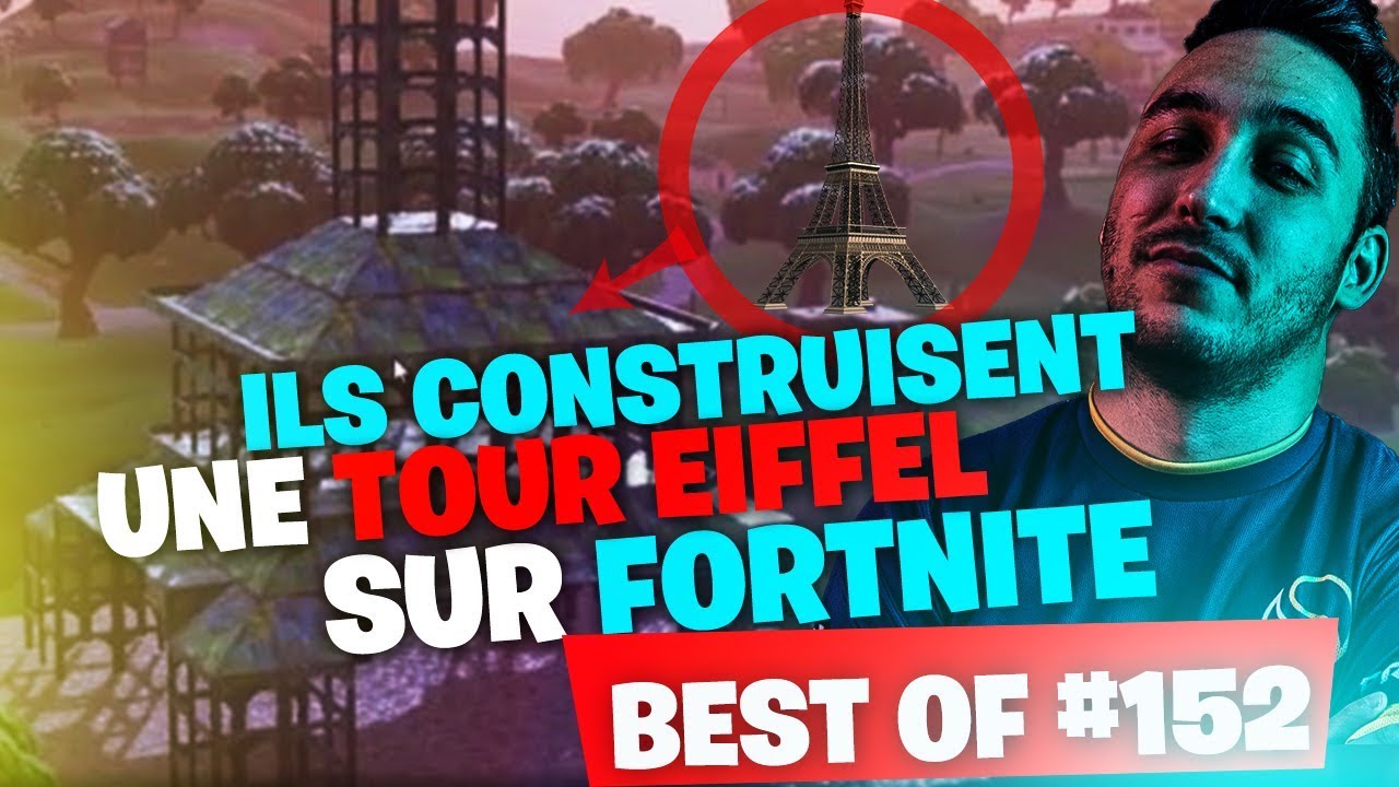 BEST OF SOLARY FORTNITE #152 ► ILS CONSTRUISENT UNE TOUR EIFFEL SUR FORTNITE PENDANT LE SKIRMISH