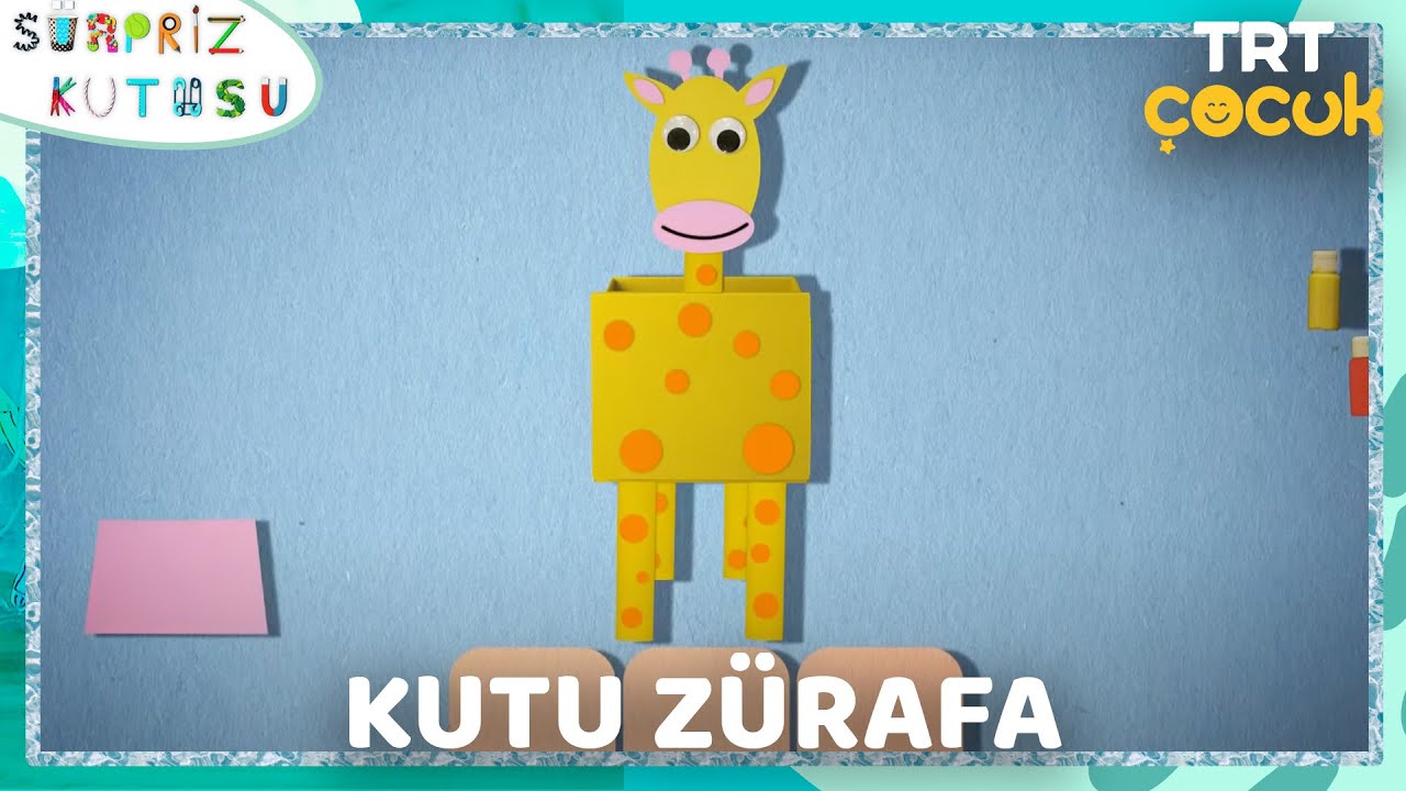 Sürpriz Kutusu - Kutu Zürafa