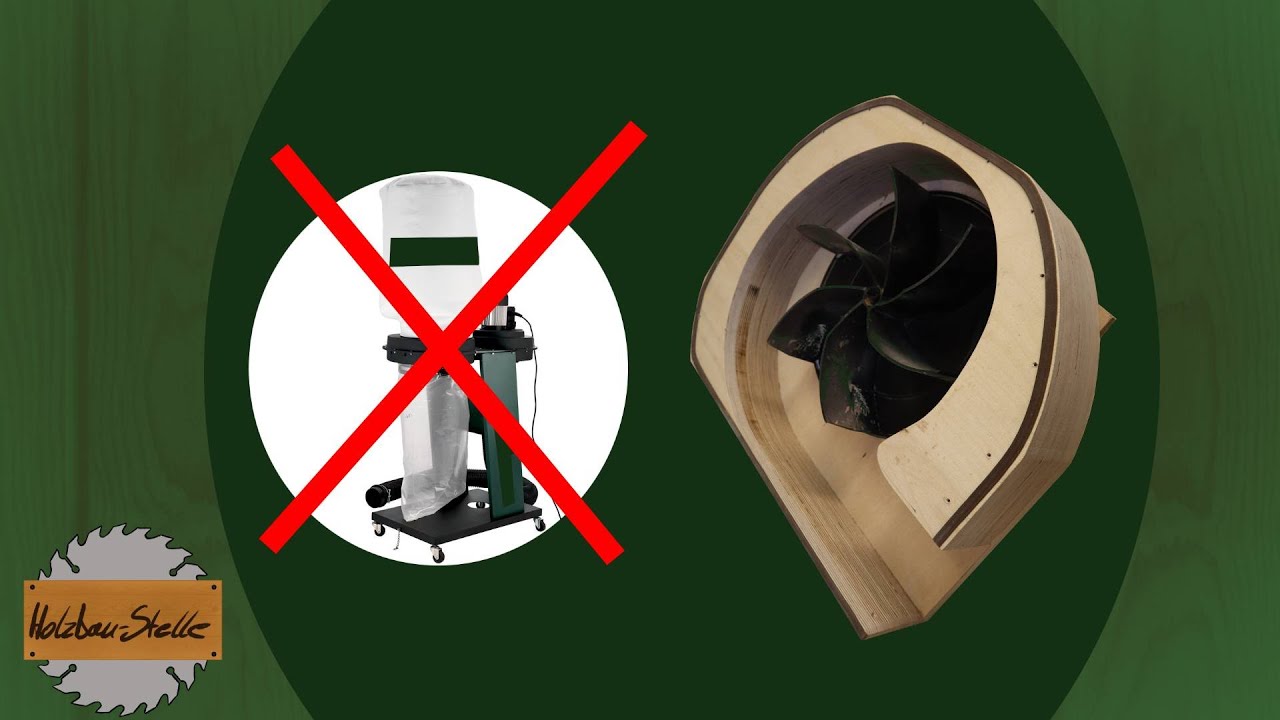 100mm Absaugung selbst gebaut, die alte muss weg! Teil 1: Die Turbine