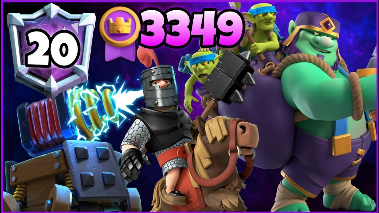 3349🥇 with Goblin Giant Sparky Rage Deck.!