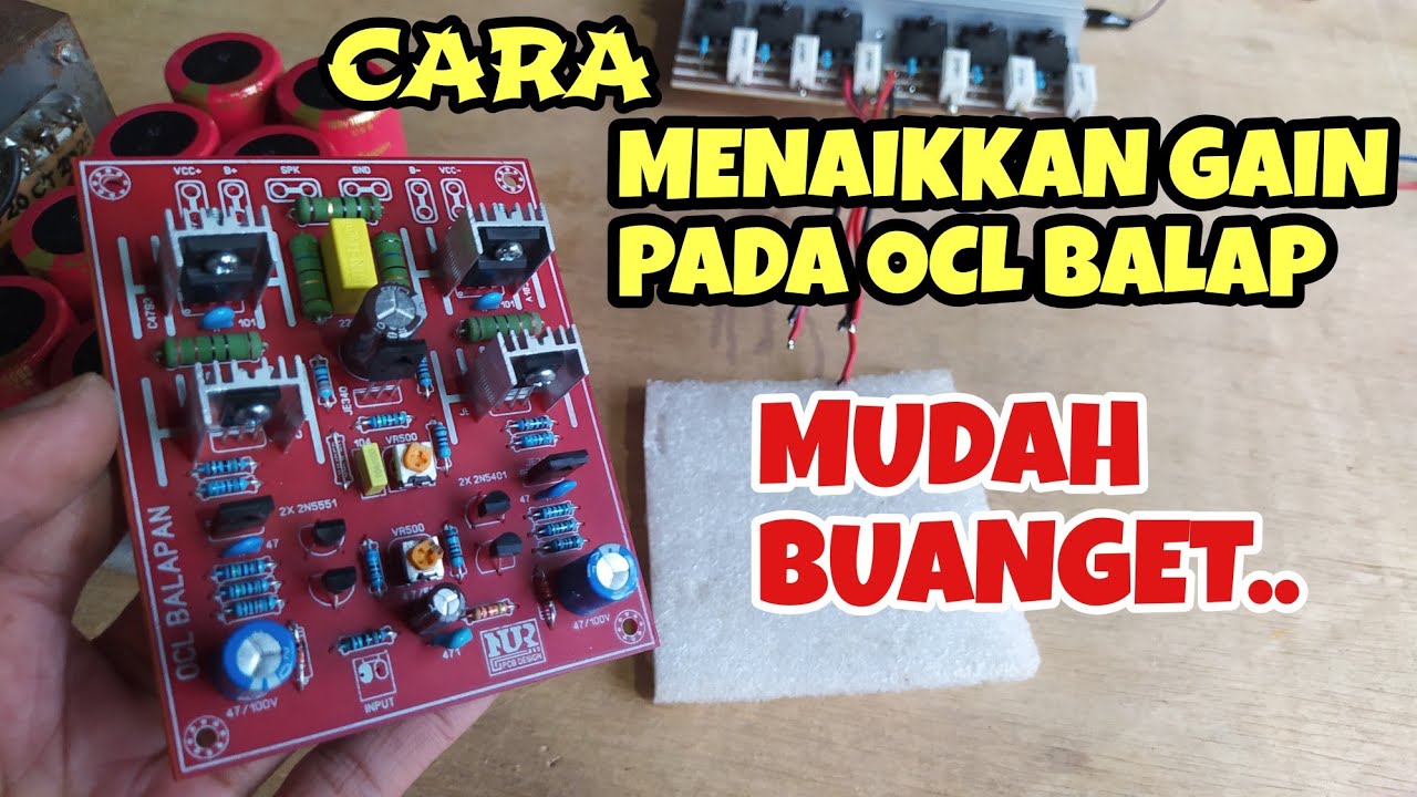 SANGAT MUDAH DAN SIMPL MENAIKKAN GAIN PADA OCL BALAP ( OCL BALAPAN ) #totorial