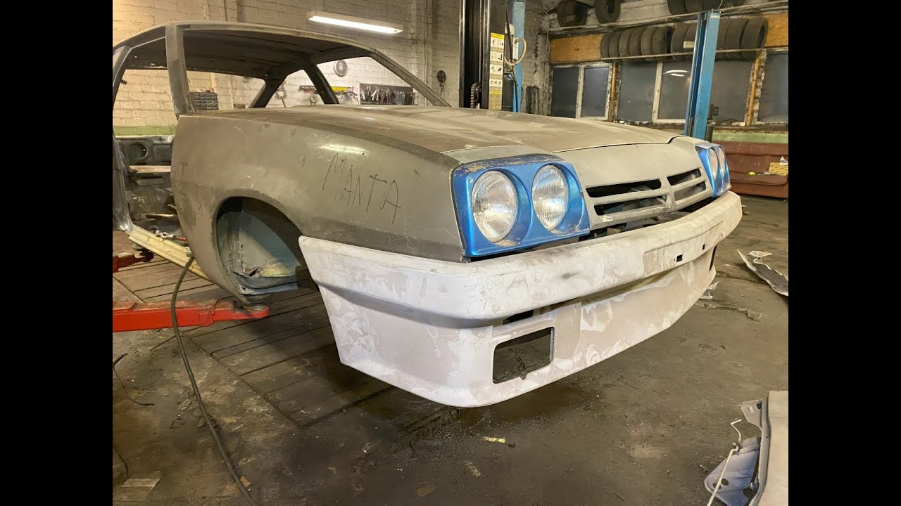 Opel Manta B CC Restoration | Part 4 | Front mask replacement
